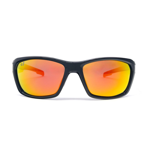 Lentes de Sol Arye Polarizados Armazón Negro Mate - Mate Rojo