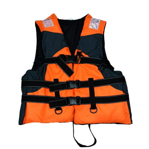 Chaleco Salvavidas con Bandas Reflectivas para Adulto CHA-XL 120 kg C/Silbato