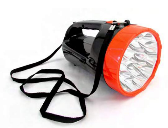 Linterna en forma de foco de 15 LEDs recargable 1 Linterna en forma de foco de 15 LEDs recargable
