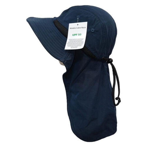 Sombrero Ceibo Cubre Nuca Azul