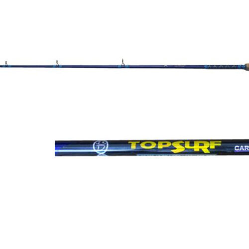 Caña Top Surf Carbón Rotativo Azul 2.10 1 T - 30 Lbrs