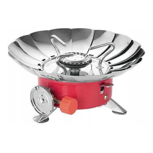 Mini Anafe, cocinilla portátil para Camping a Gas Butano redonda