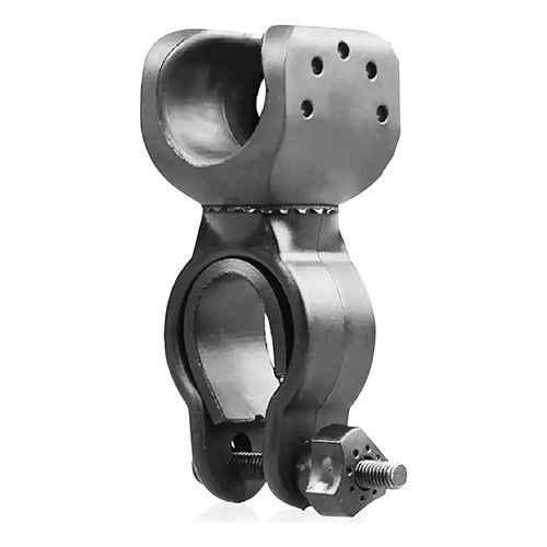 Soporte de linterna para manillar de bicicleta.