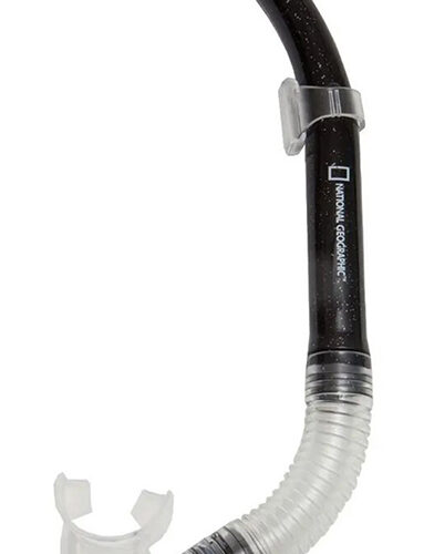 Tubo de Snorkel National Geographic Tunny 1 Negro