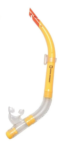 Tubo de Snorkel National Geographic Tunny 1 Amarillo