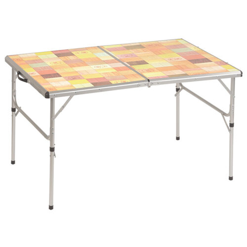 Mesa Coleman Plegable Packaway de aluminio +MDF 1.20x0.80x0.70mts