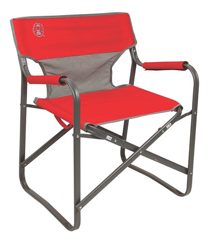Silla Coleman Steel Deck Aluminio Resistencia 136 kg