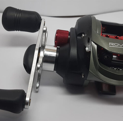 Reel Rotativo Rovex Oberon Perfil Bajo 4 + 1 Rulemanes