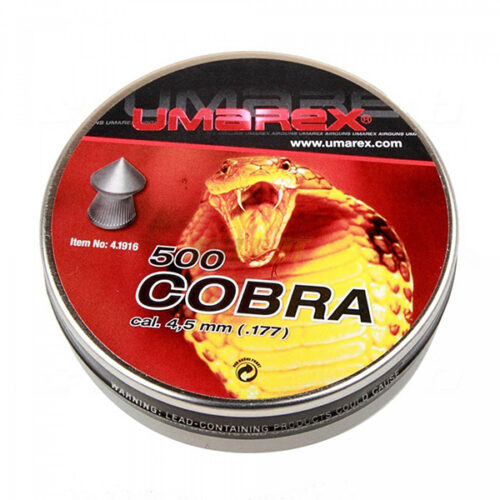 Munición Umarex Cobra 4.5mm x 500 unidades