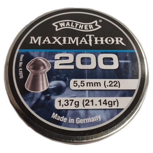 Munición Walther Maximathor Outdoor 5.5