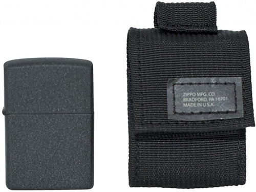 Encendedor Zippo Estuche Modular Negro