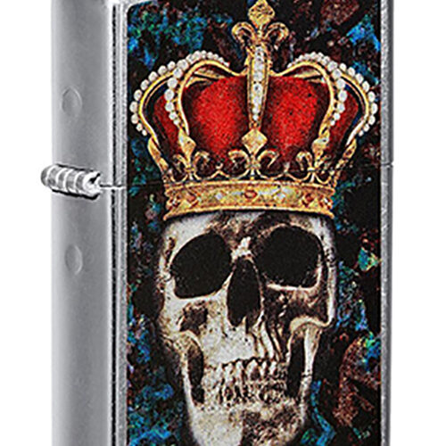 Encendedor Zippo Rey de Calavera
