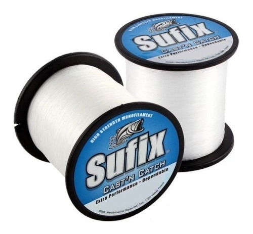 Monofilamento Sufix Cast"n Catch Transparente 0.40mm a 0.70mm 1Kg.