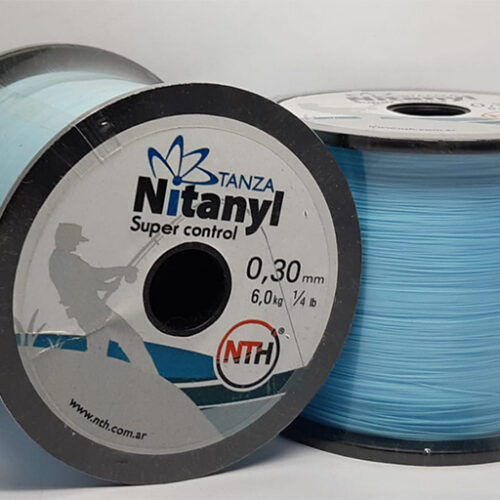 Monofilamento en Bobina Nitanyl Celeste Pastel 0.30mm a 0.70mm