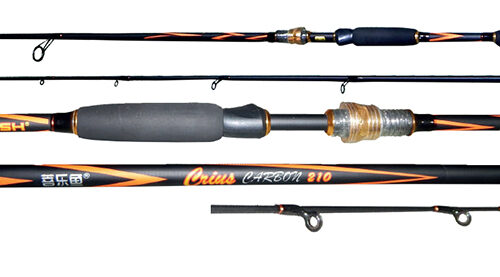 Caña Carbón Chalenger Crius 2.10mts. 10-17Lbs. 2 Tramos