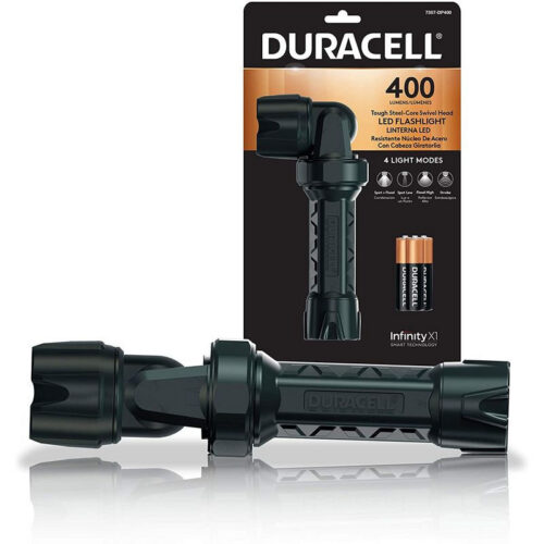 Linterna Duracell Giratoria 90 Grados DP400 con pilas