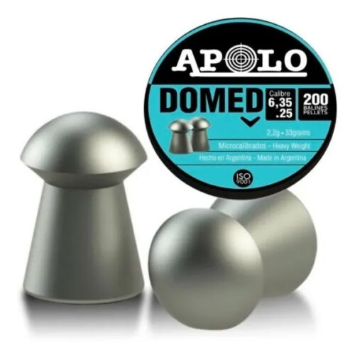 Munición Apolo Premium Domed 6.35 25 Grains