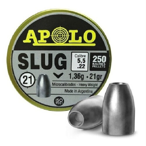 Munición Apolo Slug 5.5 250 unidades