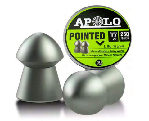 Munición Apolo Premium Pointed 5.5 1 Munición Apolo Premium Pointed 5.5