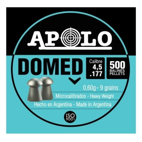 Munición Apolo Premium Domed 4.5