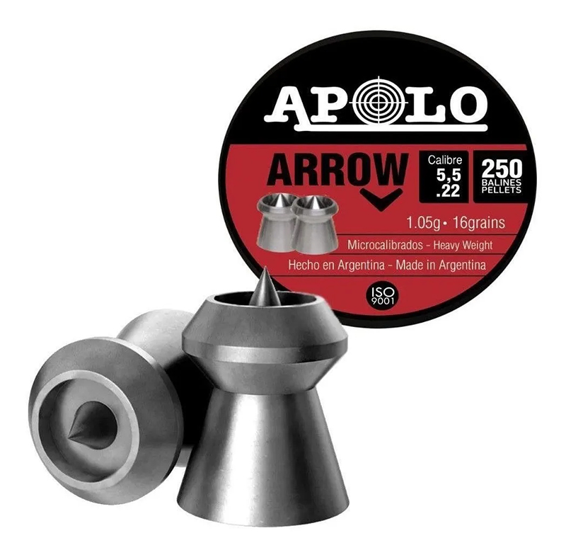 Munición Apolo Premium Arrow 5.5 16 grains 1 Munición Apolo Premium Arrow 5.5 16 grains