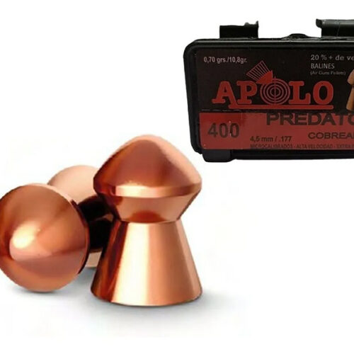 Munición Apolo Premium Predator Cobre 4.5