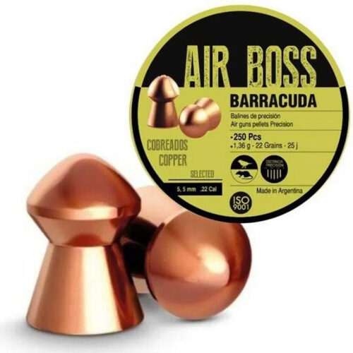 Munición Apolo Air Boss Barracuda Cobre 5.5 21 grains