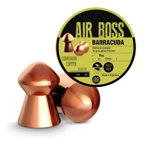 Munición Apolo Air Boss Barracuda Cobre 4.5 11 grains