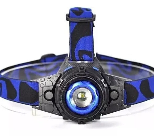 Linterna de cabeza con 1 LED XPE 5 W Recargable