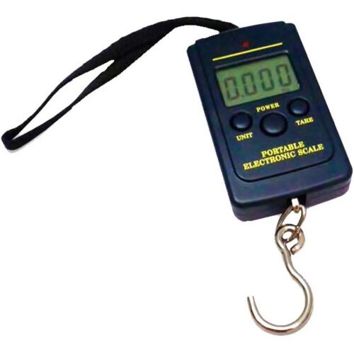Balanza multi uso portátil para equipaje, pesca y uso doméstico.