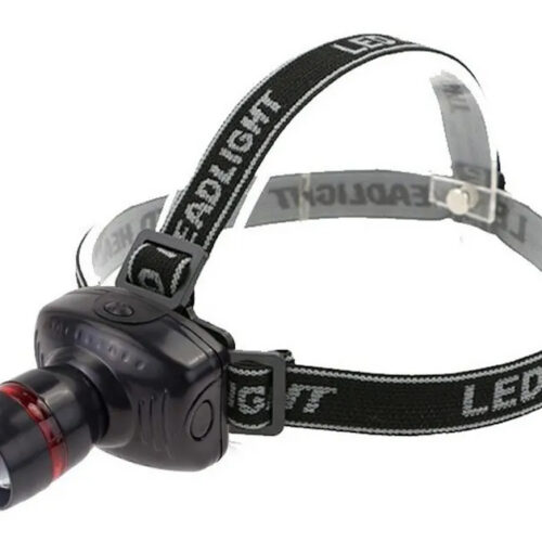 Linterna Minero en plástico 1 LED de 1W.