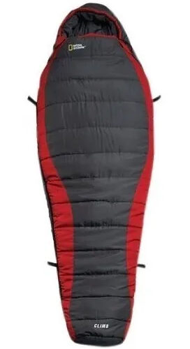 Sobre de dormir National Geographic Climb Gris con Rojo