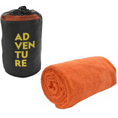 Toalla Microfibra National Geographic Naranja Talle L