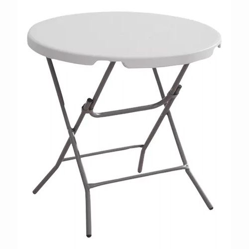 Mesa Plegable Redonda ideal camping y jardin