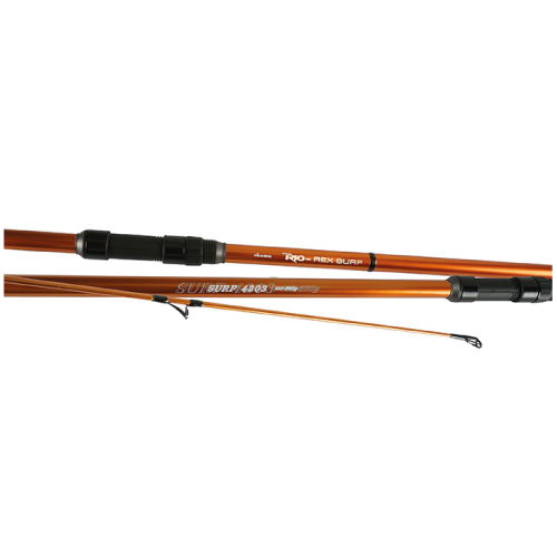 Caña Carbón Okuma Trio Rex Surf 4.20 mts. 100-200 grs. 3 Tramos