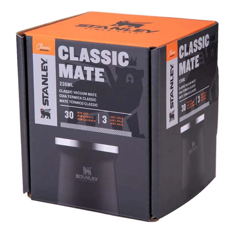 Mate Stanley 100% De Acero Inoxidable Negro 3 Mate Stanley 100% De Acero Inoxidable Negro - Imagen 3