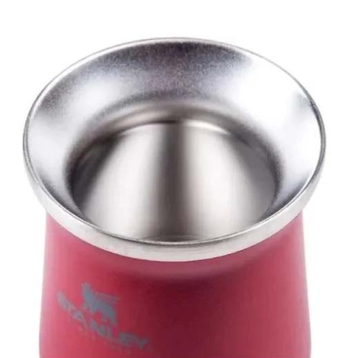 Mate Stanley 100% De Acero Inoxidable Rojo 2 Mate Stanley 100% De Acero Inoxidable Rojo - Imagen 2