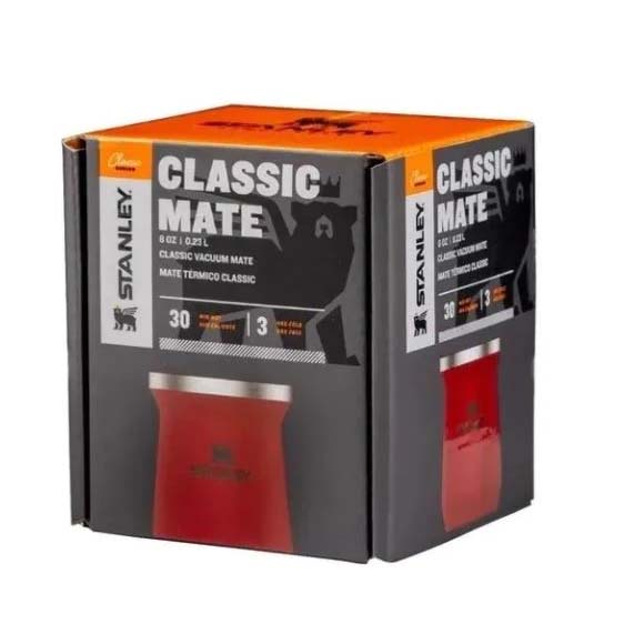 Mate Stanley 100% De Acero Inoxidable Rojo 3 Mate Stanley 100% De Acero Inoxidable Rojo - Imagen 3